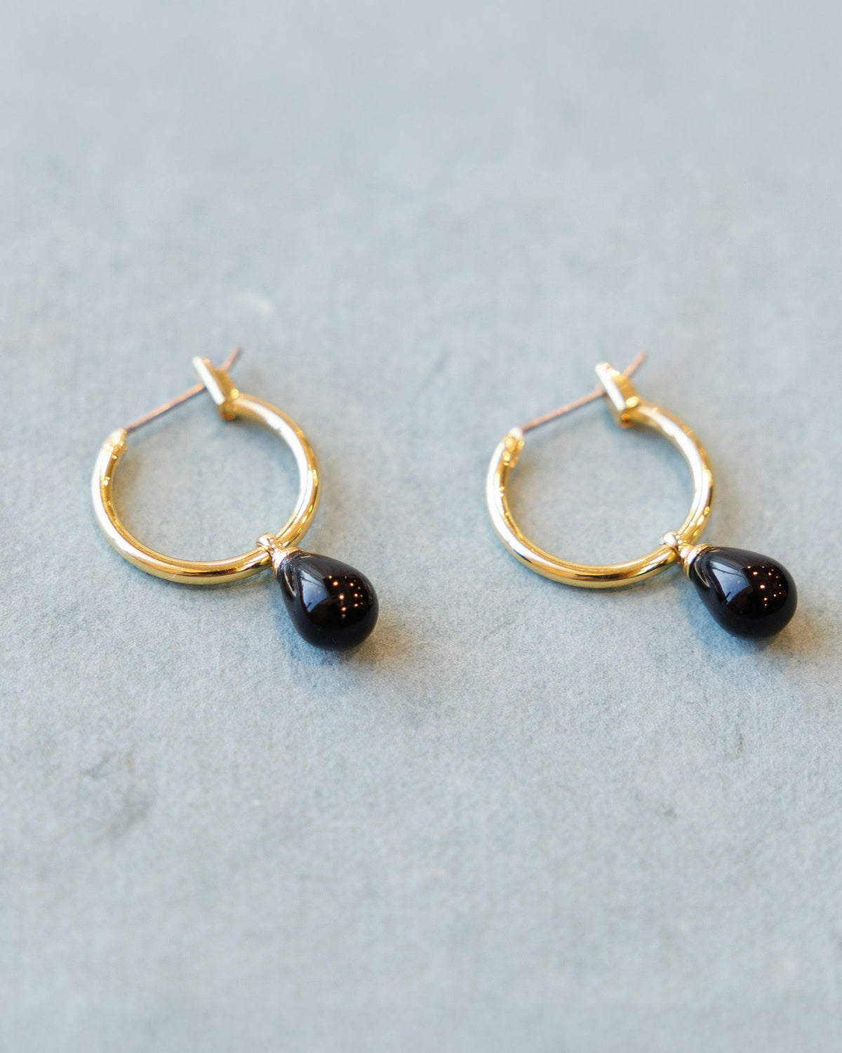 Hoop And Charm Earrings