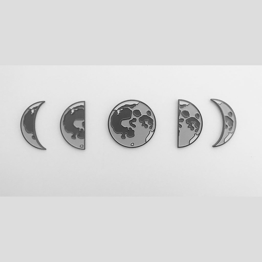 Full Moon Enamel Pin