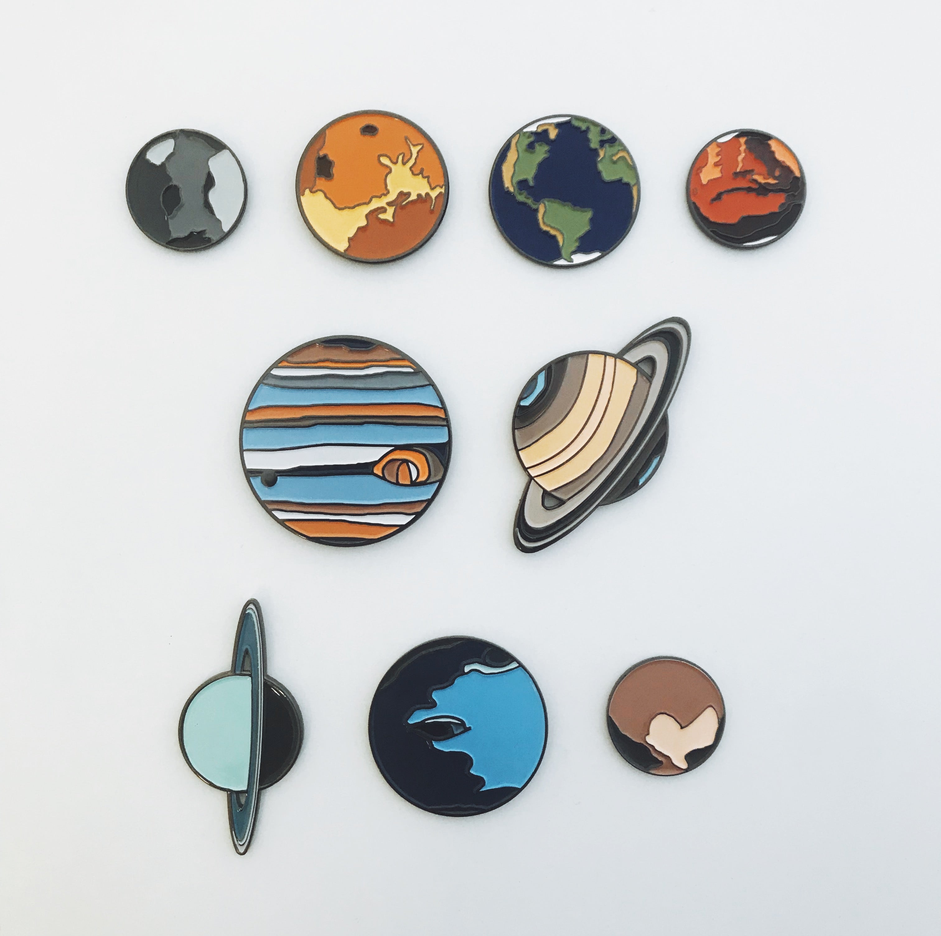 Mercury Enamel Pin