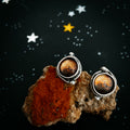 Mars and Moons Earrings - Stud or Leverback