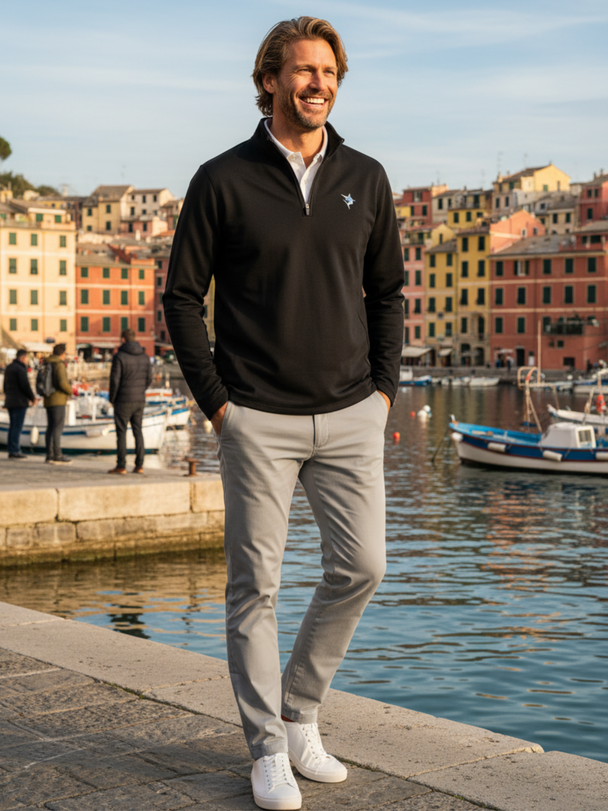 Montauk Quarter Zip Midweight Comfort