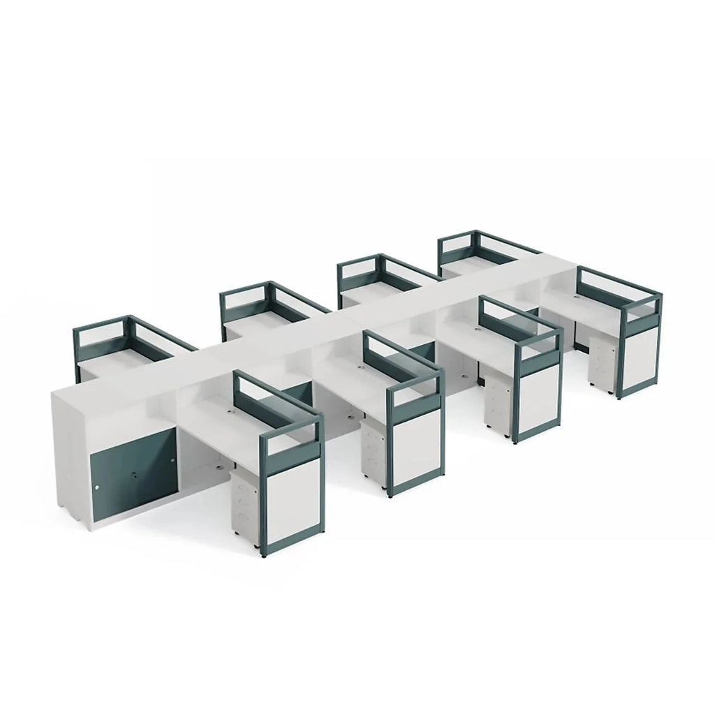 Trevio · L-Shaped Cubicle Workstation