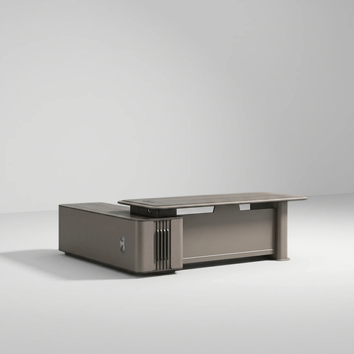 Teller · Modern L-Shaped Executive Desk