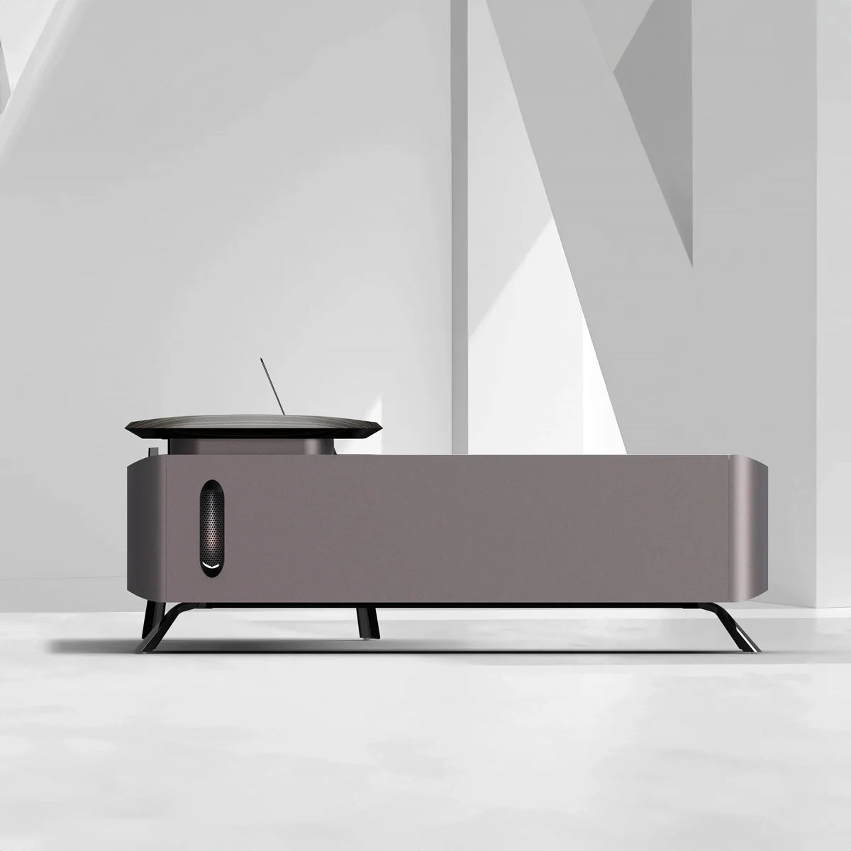 Apexa · Luxury L-Shaped Executive Desk
