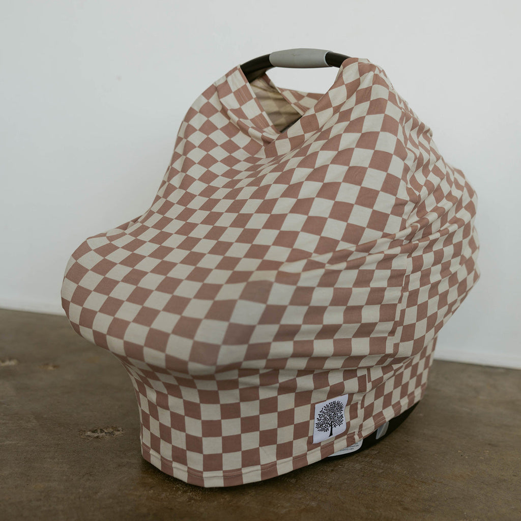 Multi-use Cover, Rosewood Checker