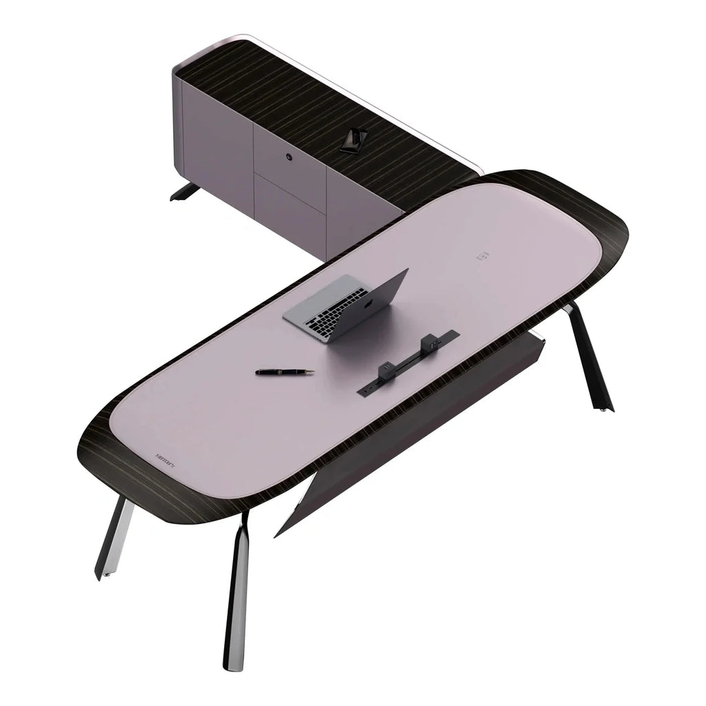 Intego · Executive Desk w/ Mobile Storage
