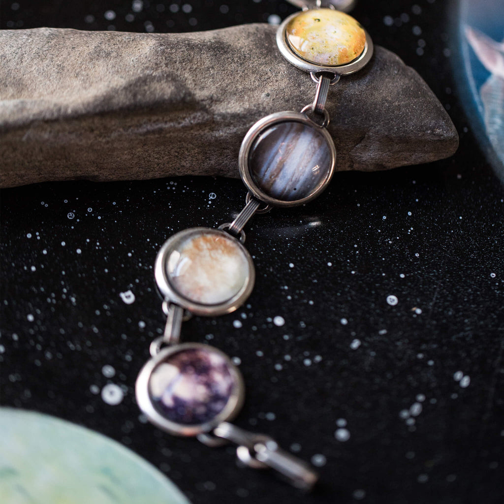 CLEARANCE Galilean Moon Bracelet - Jupiter's Moons