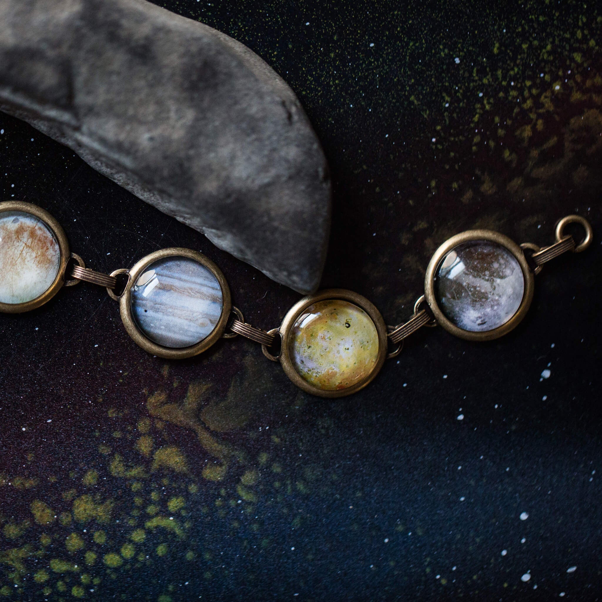 CLEARANCE Galilean Moon Bracelet - Jupiter's Moons