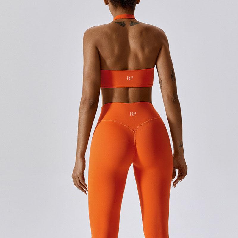 Halter Ruched Bra