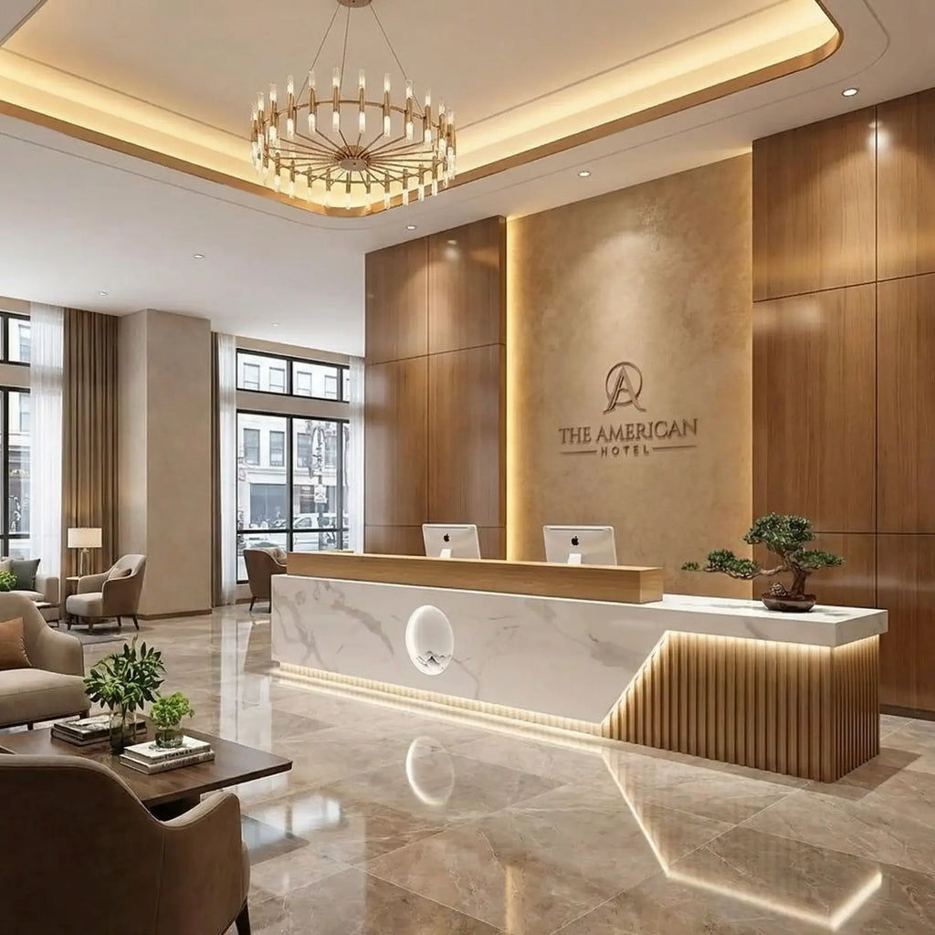 Ovelle · Front Reception Desk