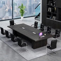 Hendley · Black Conference Room Table