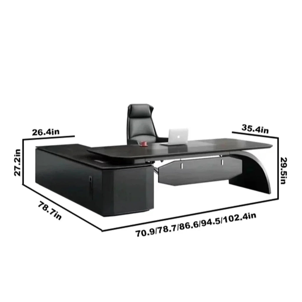 Ventura · Modern L-Shaped Executive Desk